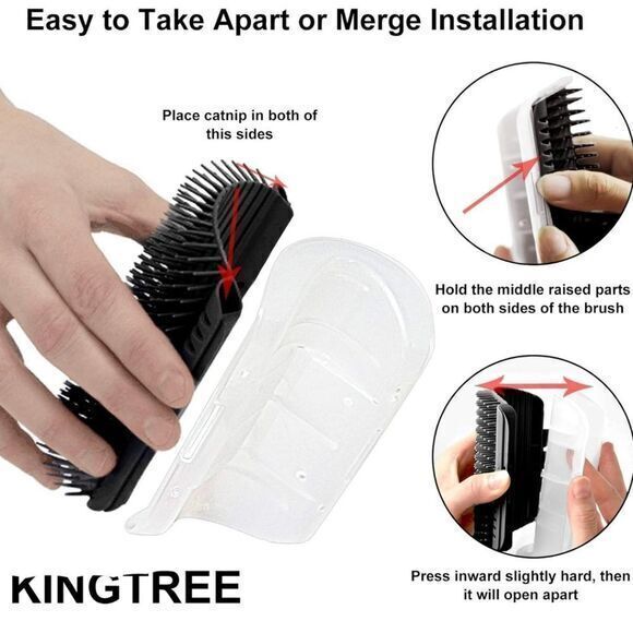 Cat Corner Groomer‎ Black - Picture 9 of 11